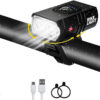 BK02 Bike Light USB Rechargeable T6 LED Lights 6 Modes MTB Flashlight Headlight for Cycling Bicycle Front Lamp