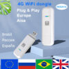 2e4e428a41c810e2 LDW931 WiFi Router nano SIM Card Portable wifi LTE USB 4G modem pocket hotspot 10 WIFI users dongle