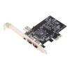 2e5337d49692e3a4 PCIe Firewire PCI-E 2A+1 Mini-A 1394A Video Capture Card VIA VT6308P Chip Support IEEE1394 400 Mbit 2+1 Port PHY
