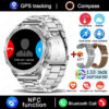 2e55672fe6eb1e2c New GPS Track Smart Watch Men AMOLED HD Screen Outdoor Sports Fitness Heart Rate NFC IP68 Waterproof Bluetooth Call Smart Watch