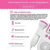 2e6ad3e716515682 Household Doppler Fetal Heart Rate Monitor for Baby Pregnancy Heartbeat Detector LCDdisplay Pulse Meter No Radiation Stethoscope