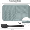 MateeyLife 3PCS Lick Mat for Dogs and Cats with Suction Cups, Dog Lick Mat for Anxiety Relief, Dog Toys to Keep Them Busy, Dog Enrichment Toys for Bathing, Cat Peanut Butter Lick Pad for Boredom