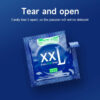 10pcs/Box Extra Large Ultra Thin Lubricated Condom 56MM Smooth Latex Penis Condoms for Male Adult Sex Dick Cock Sleeve for Homme