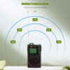 Retekess TR111 Portable Radios AM FM Mini Ham Shortwave Emergency Amateur Radio Multiband SW VHF WB Alarm Clock
