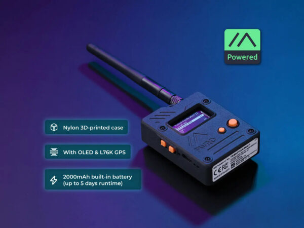 Wio Tracker L1 Pro Meshtastic Node MeshCore LoRa Mesh Communication 868MHz 915Mhz 1.3inch OLED Display Battery nRF52840 L76K GPS
