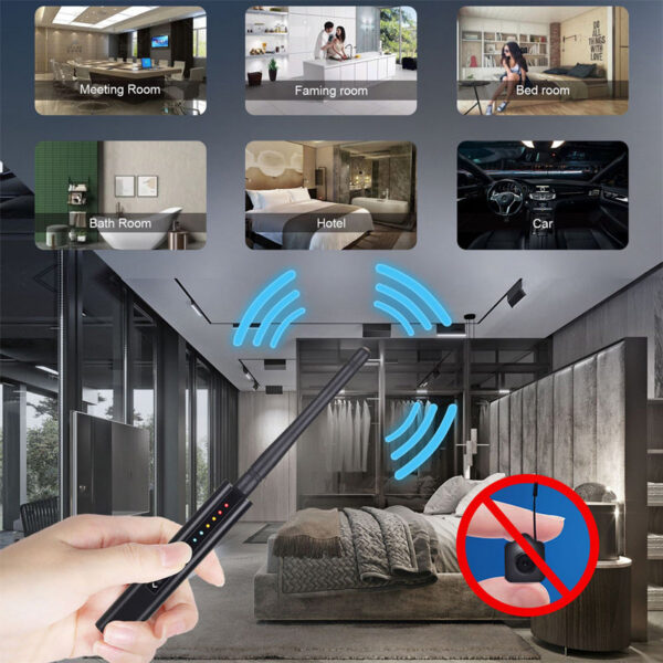 2eedf3759f99796d G728 Anti-monitoring Anti-peeping Hidden WiFi Wireless Signal Camera Detector Infrared Scanner Artificial Intelligent Detection
