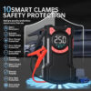 5-in-1 Jump Starter with Air Pump 3000A Peak Starter Box 150PSI Battery Pack with Digital Tire Inflator Car Battery Jump Starter