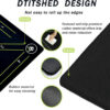 Non-Slip Soccer Footwork Silent Shock-Absorbing Training Mat Ball Control Mats Indoor Outdoor