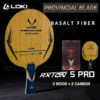 2eff5fa124fbead1 LOKI RXTON 5 Pro Province Table Tennis Blade Built-in Basalt Fiber Carbon 5 Wood 2 Carbon Ping Pong Racket Arc & Fast Attack