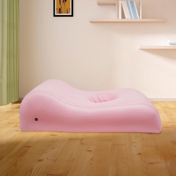 Inflatable Couch, BBL Blow Up Mattress,Foldable Inflatable Couch with Electric Pump Portable Blow Up Mattress for Outdoor Camping, Beach Vacations & Parties
