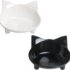 2f0a73233dad368f Cat Food Bowl, Anti-Skid Base, Non-Toxic Material, Dishwasher Safe, 14.5cm Diameter