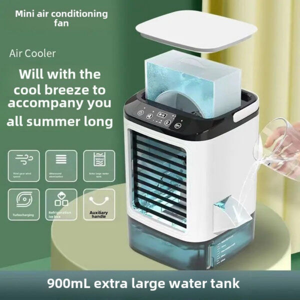New Model Water Summer Coog Small Air Conditioner Office Nap Humidifier Electric Fan