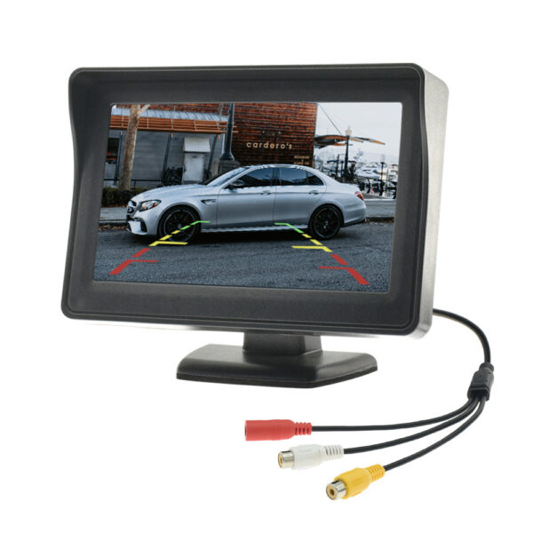 BINWEI 4.3 Inch Car Monitor Easy To Install High-definition Reversing Image Universal hine Screen Display for Camera