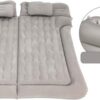 Car Air Mattress for Volkswagen Lavida Polo Viloran Lamando T-Cross 2006-2024, Thickened Car Bed Mattress, Travel Sleeping Pad, Back Seat Bed Cushion with Air Pump 2 Pillows,Dark Green
