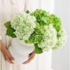2f819327e3dc8bc8 3PCS 22 inch Realistic Artificial Hydrangea Large Real Touch Flowers Artificial Flowers Dry Flowers Outdoor Wedding Christmas Office Family Party Living Room Table Decoration (Blue)