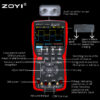 ZOYI ZT703S 3in1 Digital Multimeter 50MHz Bandwidth 280MS Rate PC Waveform Data Storage Dual Oscilloscope Signal Generator