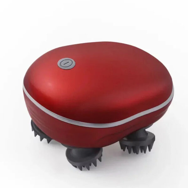 2fdbf3997876fd53 Electric Scalp Head Massager Red Light Therapy Antistress Relax Body Massage Remove Muscle Tension Tiredness Massageador Tool
