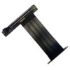 PCIe 3.0 4X 8X 16X Graphics GPU Extension Cable 90 Degree PCI Express X16 Riser Card Adapter Extender Pci-e Flexible Cord