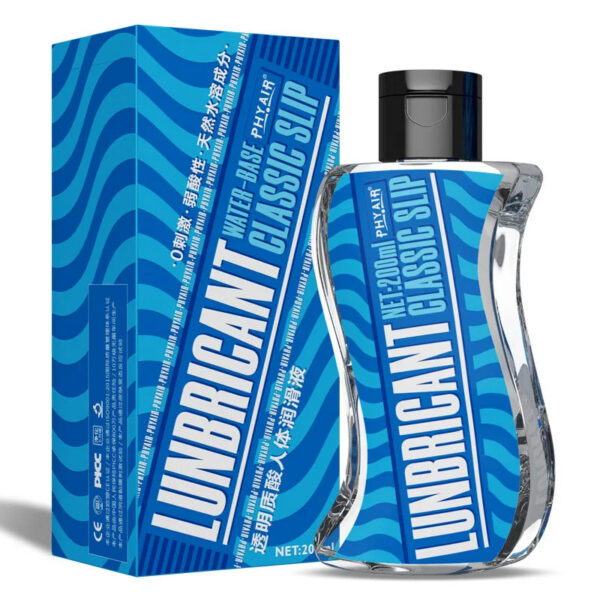 200ML Hyaluronic Acid Large Capacity Sex Lube Water-based Gel Sexual Lubricant for Couple Vagina Anal Sex Toy Lube Adult Sexshop
