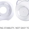 MILIFUN Raised Cat Food Bowls with Stand, Cat Dishes for Food or Water, Cat Tilted Bowl, Pet Dish with Stand