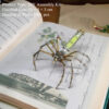 DIY Mechanical Spider Metal Model Kit 3D Puzzles Cyberpunk Insects Assembly Creative Handmade Metal Puzzles