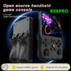 NEW R36PRO Retro Handheld Game Console ux System 3.5 Inch IPS Screen Portable Pocket Video Player 64GB Games
