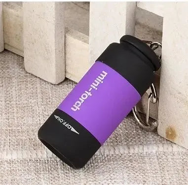 302f280c7e256d72 LED Micro Pocket Flashlight Portable USB Rechargeable Keychain Flashlight Waterproof Home Outdoor Hiking Camping Flashlight