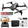 303ccc6d18b67678 NEW V13 Mini Drone 4K HD Professional With 1080P Dual Camera 2.4G WIFi FPV Dron Foldable RC Quadcopter Gift Toy