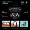 3054fb8ad05b5151 New M1s Mini Drone 4K Professinal Three Camera Wide Angle Optical Flow Localization Four-way Obstacle Avoidance RC Quadcopter