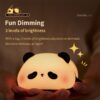 305899aa456b2fd4 Cute LED Night Light Touch Sensor Cartoon Kid's Nightlights Silicone Child Holiday Christmas Gift Bedside Lamp Bedroom Decor