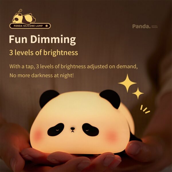 305899aa456b2fd4 Cute LED Night Light Touch Sensor Cartoon Kid's Nightlights Silicone Child Holiday Christmas Gift Bedside Lamp Bedroom Decor