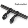 306cbe5c4090a9d7 Handlebar Bracket Carbon Tube Double Extension Riding Frame Bicycle Clip