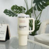 309063e0da45bd83 Mugs Ready To Ship Quencher Tumblers H2.0 40oz Stainless Steel Cups with Silicone handle Lid And Straw 2nd Generation Car mugs Keep Drinking Cold Water Bottles 514