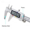 30913297b591e35f 6 Inch 150mm Digital Vernier Caliper Stainless Steel Micrometer Measuring Tool Depth Ruler Messschieber Paquimetro