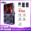 Open Source R36S Retro Handheld Game Console Linux System 3.5 Inch IPS Screen Portable Pocket Video Player 64GB Games