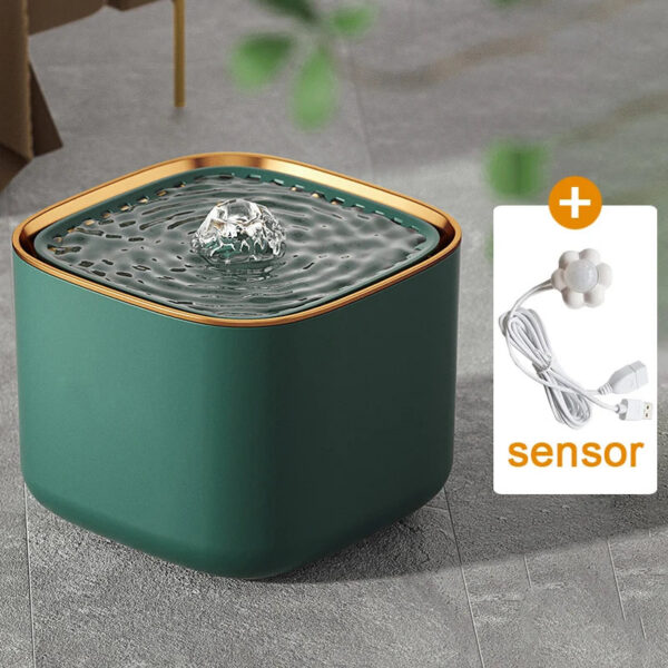 30991e65977fa55a Automatic Pets 3L Large Capacity Cats Fountain Mute Pump Cat Puppy Water Dispenser With Filter