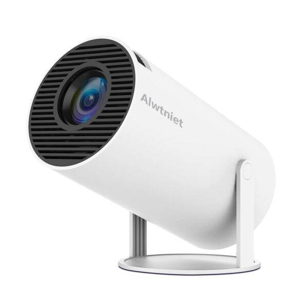 30ee1b997ccb3cd1 Mini with Android 11, Portable 4K 1080P Full HD Support, Smart 5G WiFi6 BT5.0 Auto Horizontal Correction, 180°Rotatable Outdoor Projector for Phone/TV Stick/Laptop