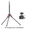 30fa0226047506b6 Ulanzi MT-49 1.9M Carbon Fiber Lighting Stand Portable Tripod Photography Light Stand for LED Light Flash Softbox Travel Monopod