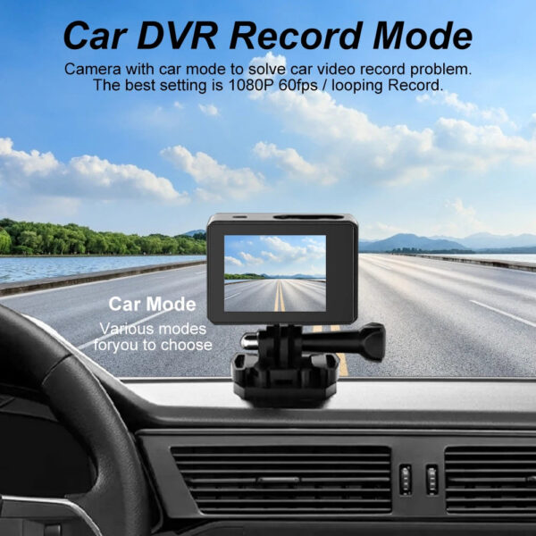 3119497ccce78338 Ourlife 4K Action Camera Ultra HD 16MP WiFi 2.0 inch Screen 170D DVR Webcam Underwater 30M Helmet Video Recording Sport Camera