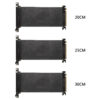 3125ef1990b92f7a PCI-E Graphics PCIe PCI Express 3.0 to 16X Extension Cable 90 Degree Flexible Riser Card Extender