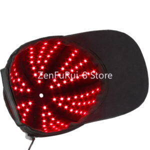 New Portable Red Lights 670NM And 810Nm Infrared for Loss Helmet Hair Growth highest wavelength red light therapy Hat