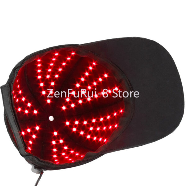 31335356ec212e61 New Portable Red Lights 670NM And 810Nm Infrared for Loss Helmet Hair Growth highest wavelength red light therapy Hat