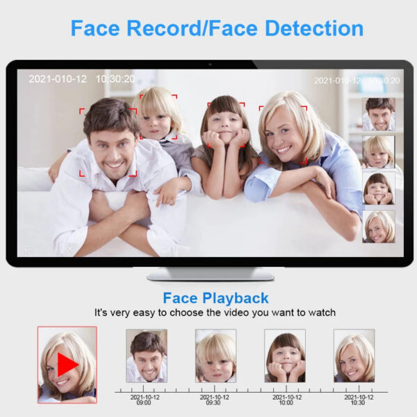 Smar H.265 Max 4K Output CCTV NVR Face Detection 9CH 10CH /16CH 32CH  4K Security Video Recorder Motion Detect P2P Onvif XMEYE