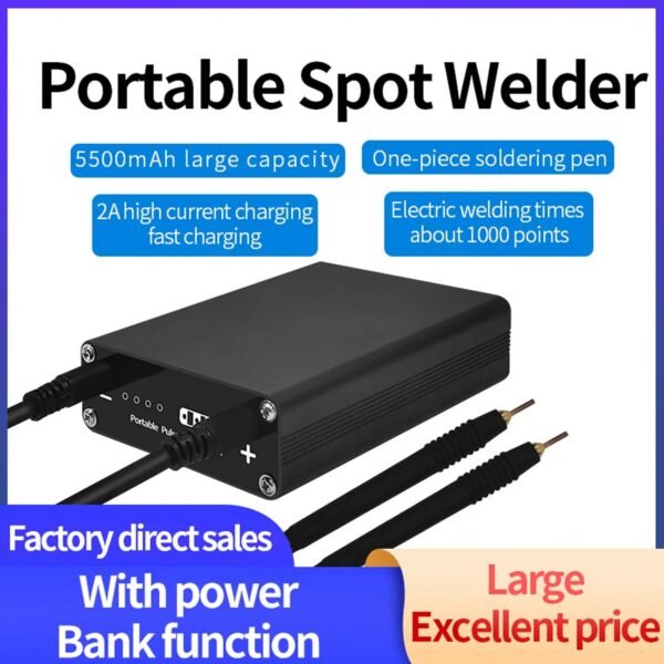 DIY Handheld Portable Mini hine With Welding Pen Nickel Strip 18650 Battery Spot Welder