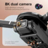 For Xiaomi V88 Drone 8K 5G GPS Professional Aerial Photography Remote Control Aircraft HD Dual Camera Quadcopter Toy UAV