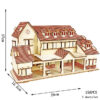 3177bca070a563f2 3D Wooden Puzzle Saint Basil's Cathedral Building House Kits Castle Villa Model Jigsaw Teen DIY Toys For Children Kids Gift