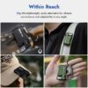 WUBEN G5 Rechargeable EDC Flashlight, 400 Lumens Dual Light Sources Mini Flashlight with RGB Light, Portable Pocket Flashlights