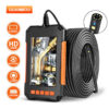 Industrial Endoscope 1080P 4.3 "Single Dual Lens HD1080P Car Inspection Borescope IP68 Waterproof Sewer Camera With LED