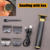 Barber Clipper Cordless Hair Cutting Beard Trimmer Shaving hine Wireless Electric Razor Men Shaver 220521