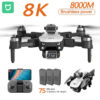 31b63cbbd57d4105 MIJIA S2S 8K Drone 5G GPS Profesional HD Aerial Photography Dual-Camera Omnidirectional Obstacle Brushless Avoidance Quadrotor